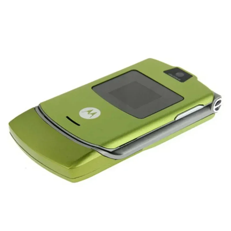 Motorola-máquina reacondicionada RAZR V3, teléfono móvil Original desbloqueado con Bluetooth, GSM 850/900/1800/1900, rentable