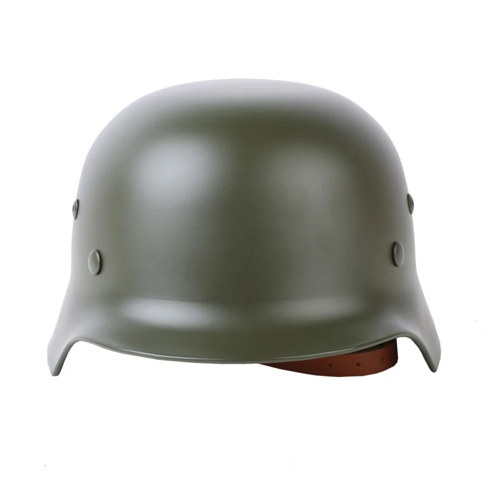 Klasyczna taktyczna Ww2 niemiecka elita Wh Army m35 m1935 pamiątkowy stalowy hełm Stahlhelm kask kaski motocyklowe bezpieczeństwa