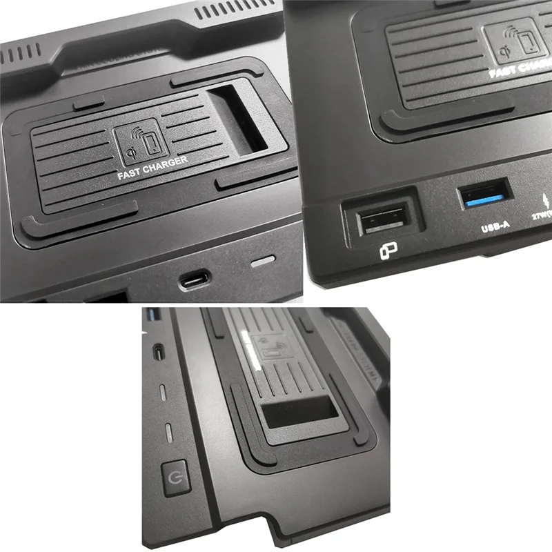 AY03-Car QI شاحن لاسلكي 15 واط شاحن الهاتف شحن لمرسيدس بنز A B GLB AMG A35L W188 W177 W246 A180 A200 B200