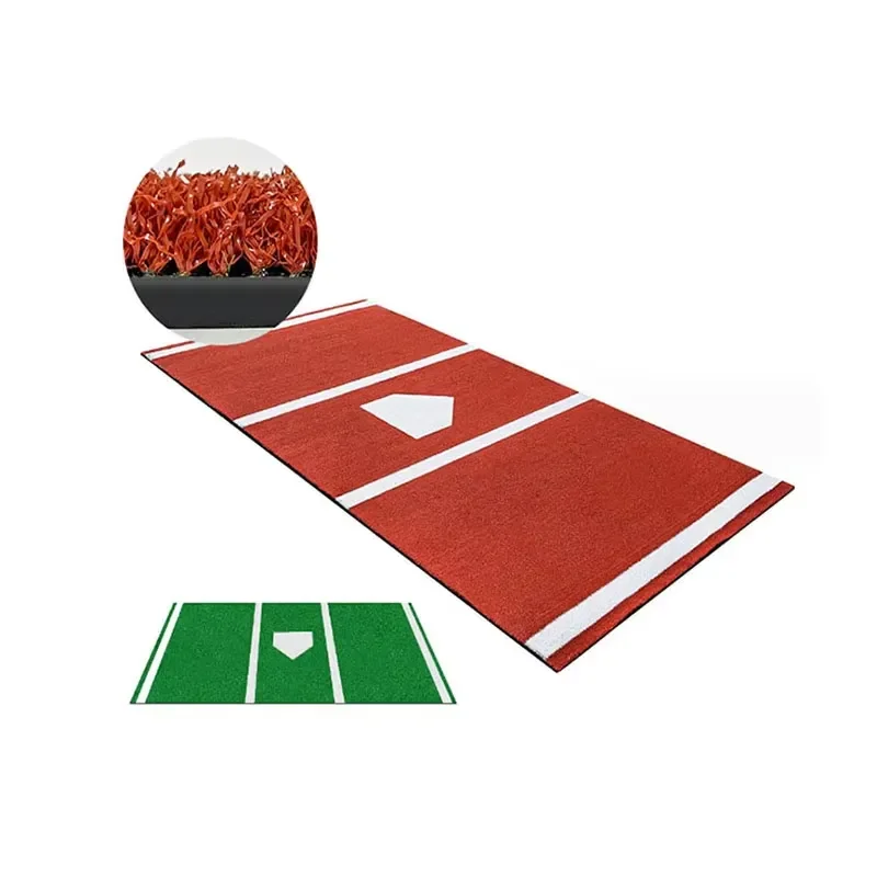 Factory Directly Sale Durable Baseball Batting Cushion Basketball Court Flooring/baseball Mat Hitting Practice Sports