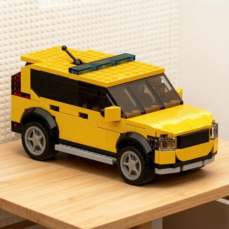 MOC-156661 Building Blocks Quick Response Ambulance Modular Ambulance 243 Pieces Birthday Gift Toy Christmas Gift