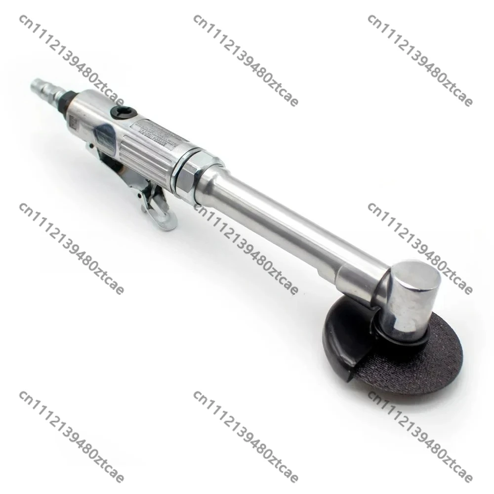 Extra Long Handle Pneumatic Cutting Machine, 3 Inch 75mm Air Angle Grinder, Air Cutter Grinding Polishing Power Tool
