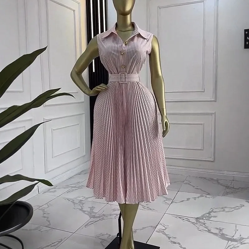 Women Long Dress Dresses A Line Vestidos Y2k Streetwear Sleeveless Tight Waist Elegant Splice Party Night Work 2026 Summer