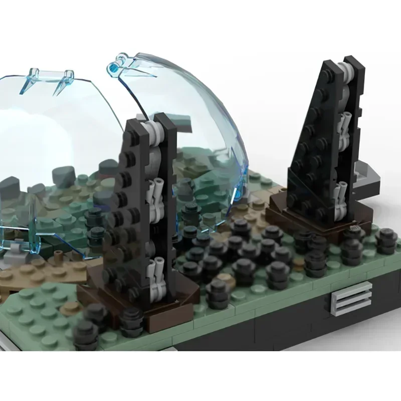 ChristmasStar فيلم نموذج Moc قوالب بناء إنفينيتي معركة ديوراما التكنولوجيا وحدات كتل دمى هدايا لتقوم بها بنفسك مجموعات الجمعية