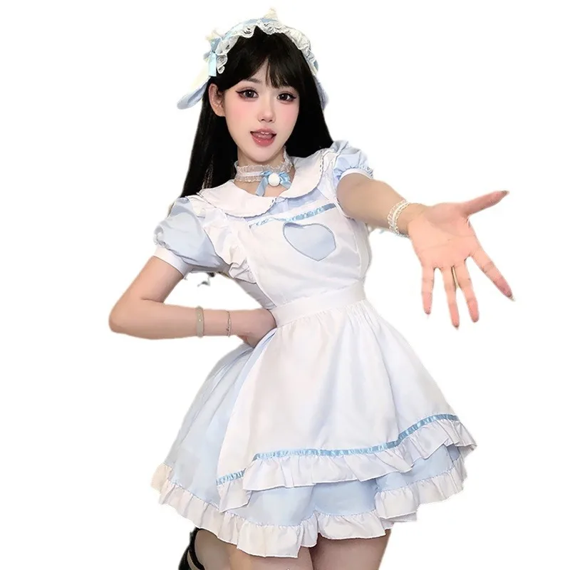 جديد loween تأثيري مثير فتاة الرغبة النقية الرقص الكبار فام مرحلة الأداء أرنب الأذن خادمة لطيف جديد وصول الصيف الصين #5