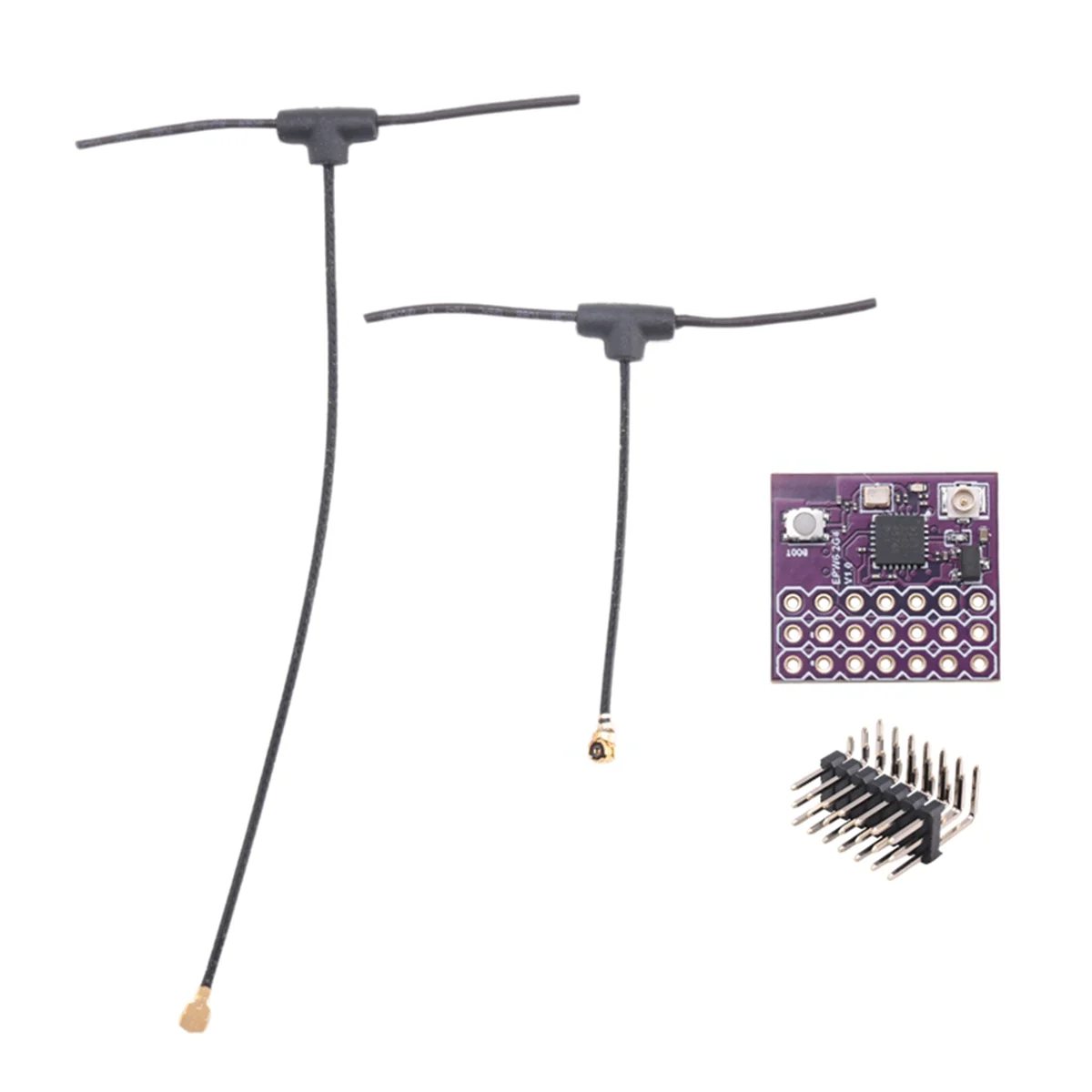 A57G-ELRS EPW6 TCXO 수신기 RC FPV 고정익 쿼드콥터 드론용 2.4GHz PWM 6CH 수신기 DIY ExpressLRS EPW6