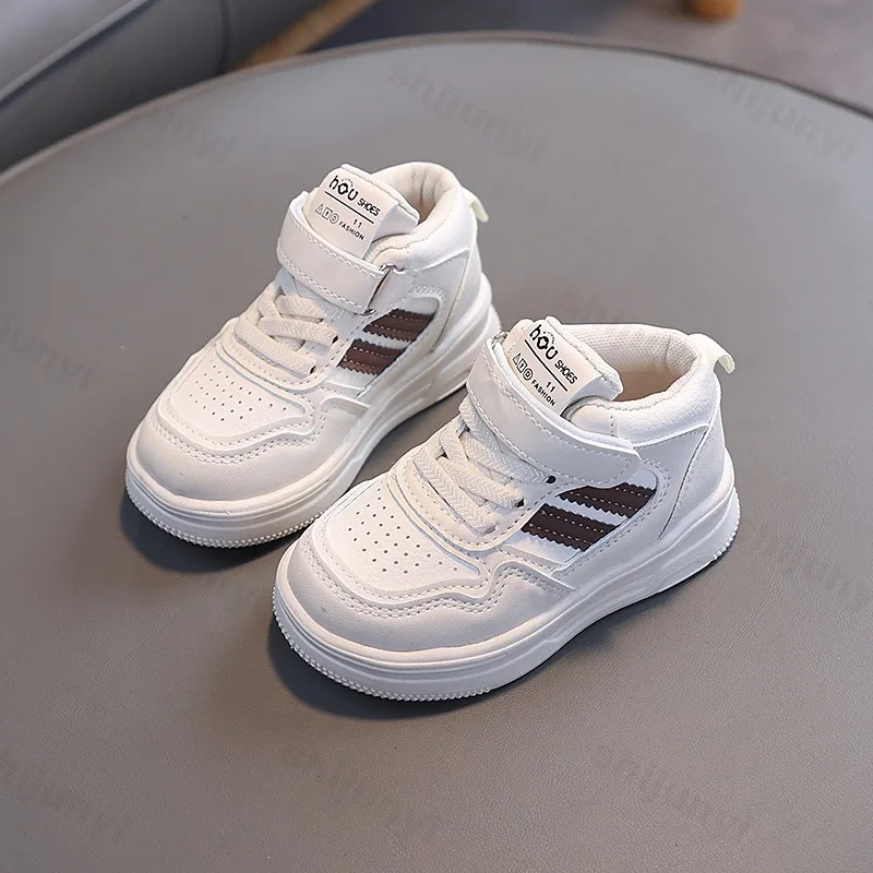 Children's Ankle Boots 2025 Autumn Fashion Outdoor Casual Shoes Girl Boys Toddler Comfortable Non Slip Platform Sports Shoes