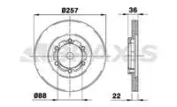 

Store code: AE0478 for the brake disc mirror air FRONTERA A 2.4I / 2.3 TD 92 98