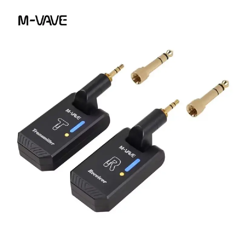 M Vave Wireless Guitar Transmitter Receiver 5 8g Audio Transmission System WS13 With Portable Charging Case For Musical view 3