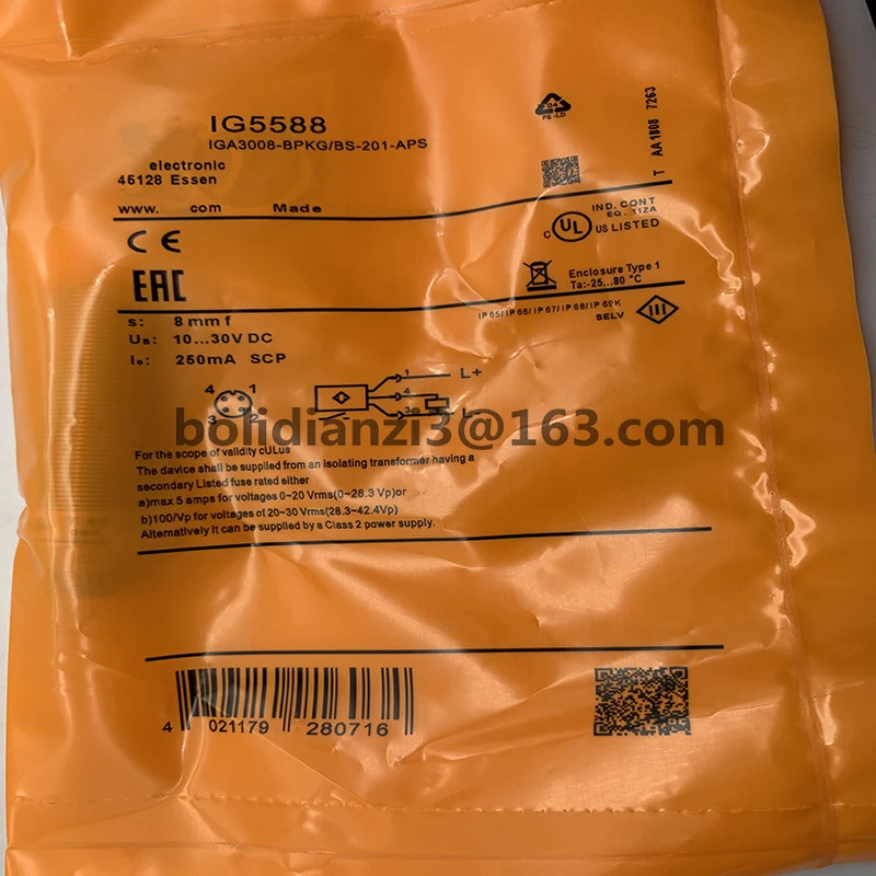 Interruptor do sensor de proximidade indutiva original, IG5842, IG5597, IG5595, IG5554, IG5397