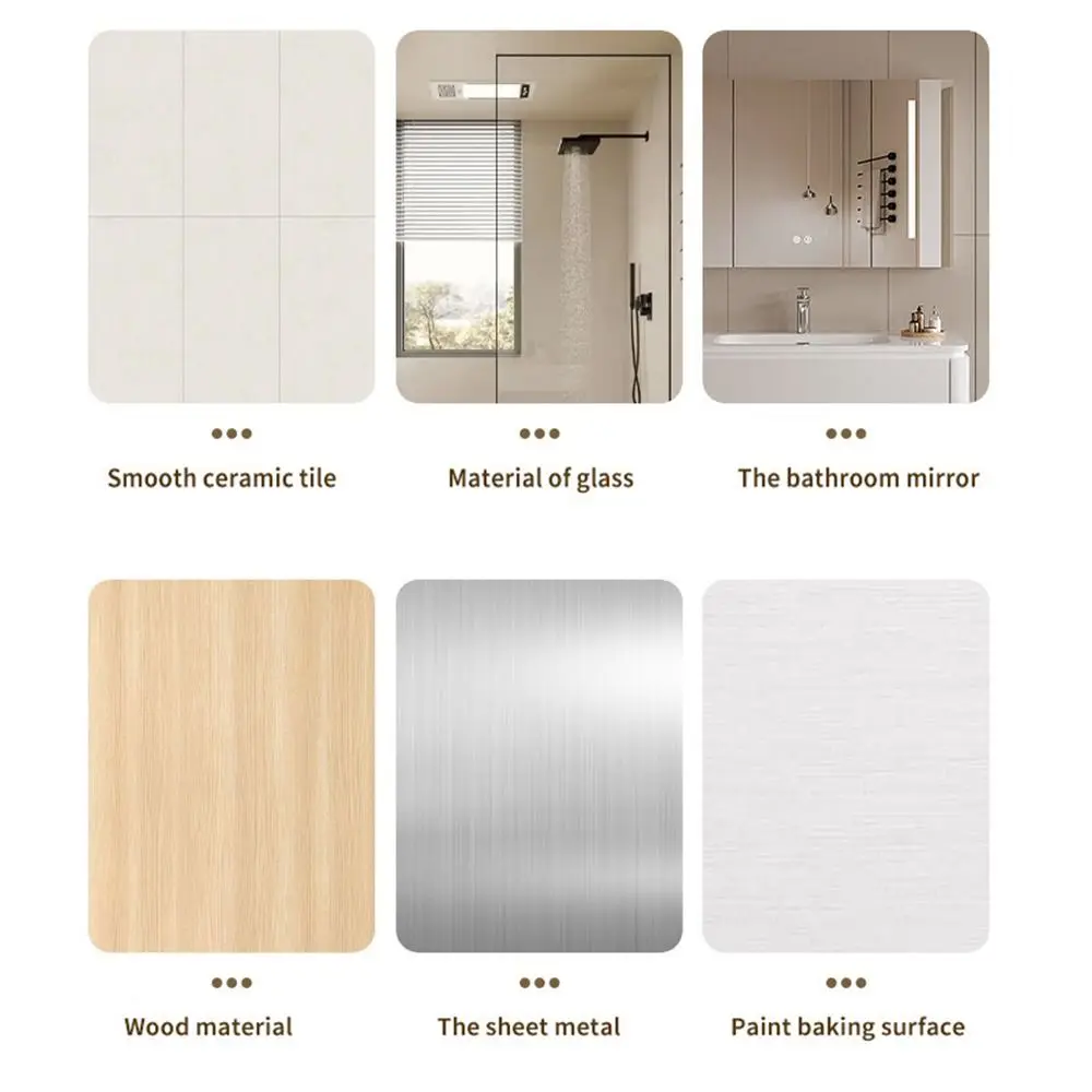 

Suction Cup Bathroom Phone Holder Rotatable High Sensitivity Waterproof Phone Mount Stand Adjustable Easy Installation