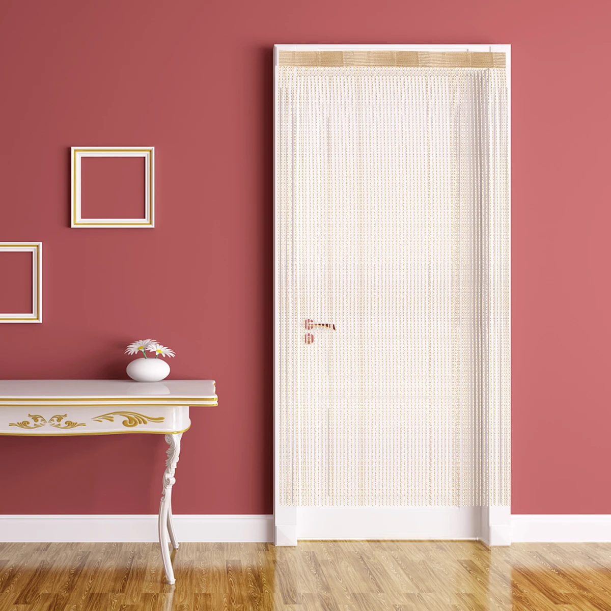 

Monochrome Curtain 1m Dense Thread Elegant Design Curtain Clean Home Decor Door Window Curtains Pure Color