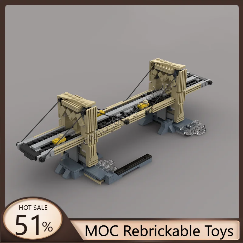 

New 429 PCS MOC Hot City Street Views Modular Sea Bridge Building Blocks Bricks For Children Unforgettable Christmas Gifts Toys