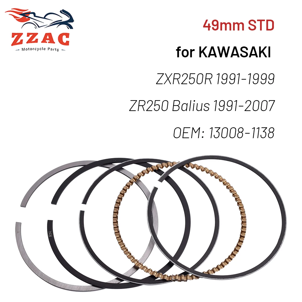 ZXR 250 Piston Ring Set -AliExpress