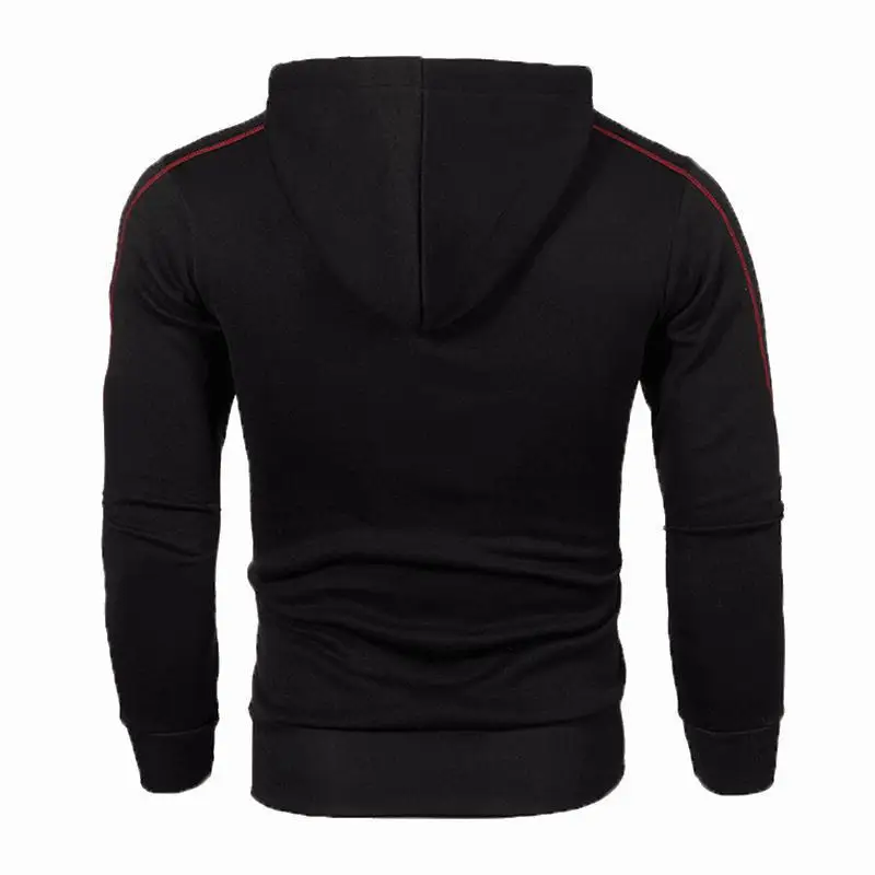 2024 Mens Zipper Hoodie High Quality Male Dialy Casual Sports Hooded Jackets Four Seasons Cool Motorcycle Coat