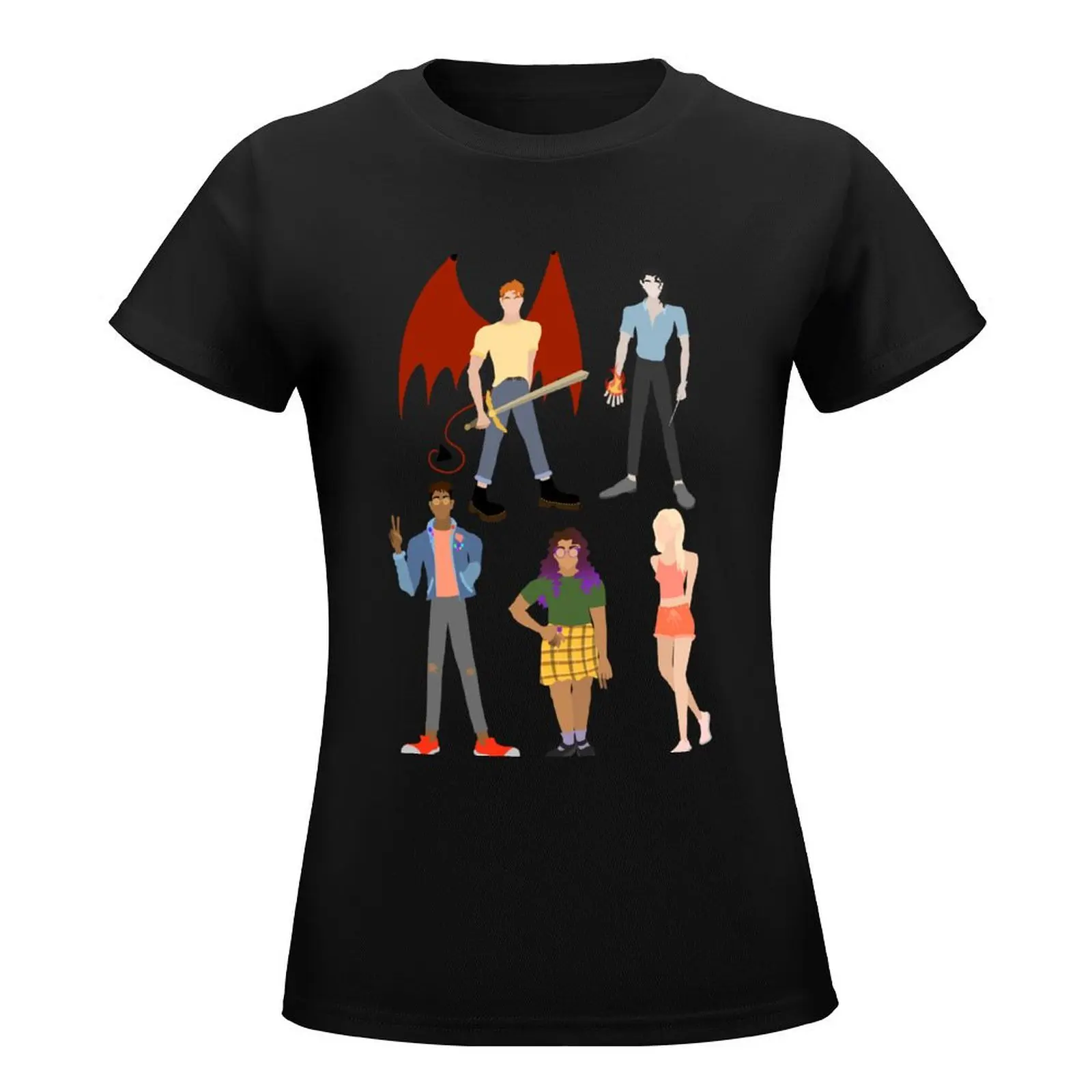 Carry on Simon Snow series characters T-Shirt oversized customs plain Women's tops