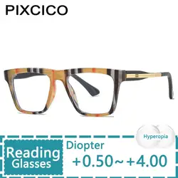 R55864 Customized Women's Reading Glasses Luxury Brand Diopter+1.00+2.00+3.00 Scratch Resistant Clear Aspheric Resin Lens