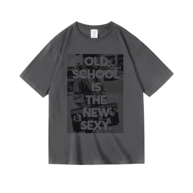 الساحل الغربي الهيب هوب الراب العصابات الموسيقى فضفاض القطن قصير نصف كم تي شيرت الصيف الرجال والنساء شارع العليا رداء علوي غير رسمي Y2k