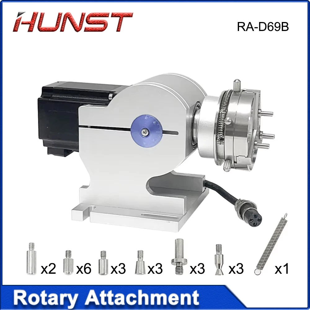 HUNST آلة الحفر بالليزر جهاز دوار محور دوار D69/D80 آلة الحفر الملحقات الدورية