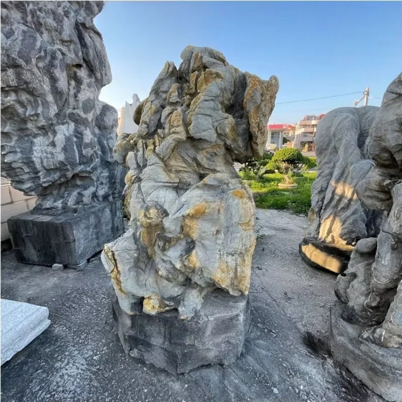 Super large garden decoration design outdoor big Taihu stone
