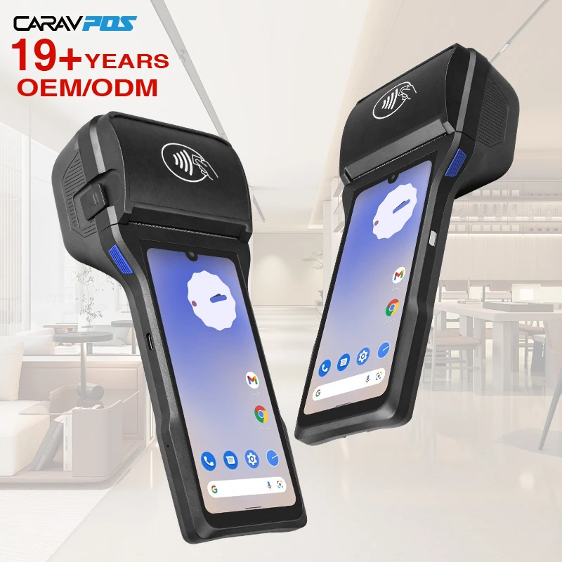الجملة المحمولة وعرة أندرويد 12.0 مصنع آلة POS مع QR رمز الماسح الضوئي 4G نظام نقاط البيع أندرويد مع سعر الطابعة