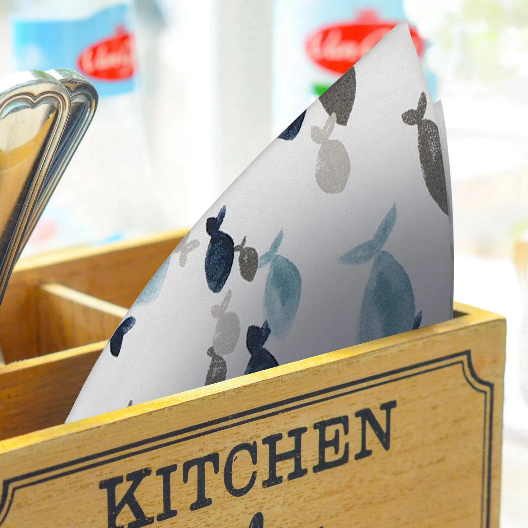 6Pcs Cotton Table Napkins Cloth Tea Towel Absorbent Scouring Pad Reusable Kitchen Towels Cleaning Cloth Handkerchief Party Dinne