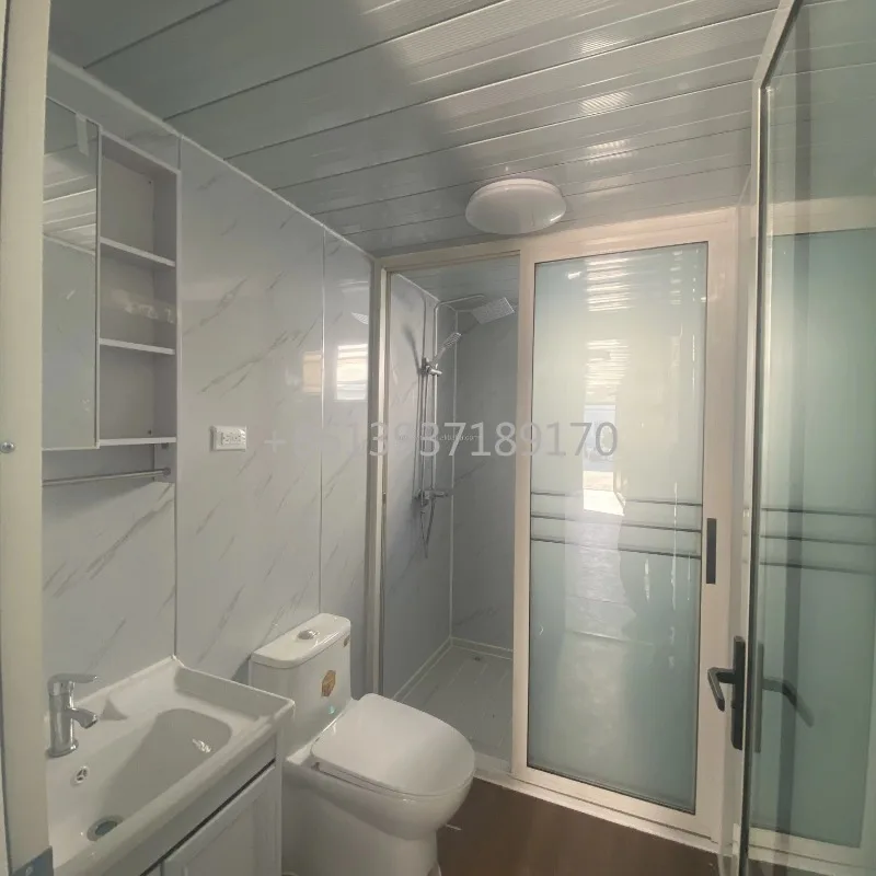 Facile pieghevole 40 piedi 20 piedi contenitore prefabbricato casa espandibile in acciaio leggero pieghevole casa prefabbricata Villa con cucina da bagno