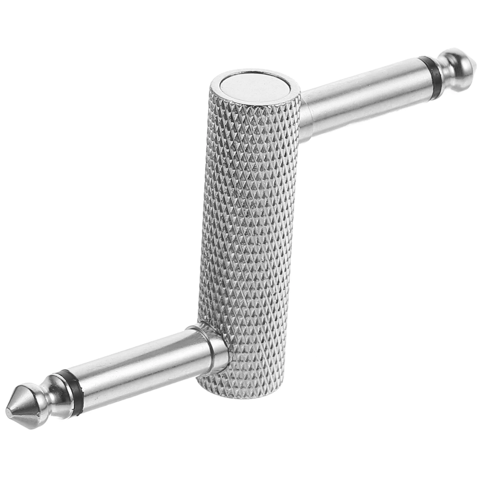 

Z Shape 6.35mm Audio Connector Metal Low Noise Signal Guitar Pedal Coupler Effect Adapter Electric Cable Accessory Stage