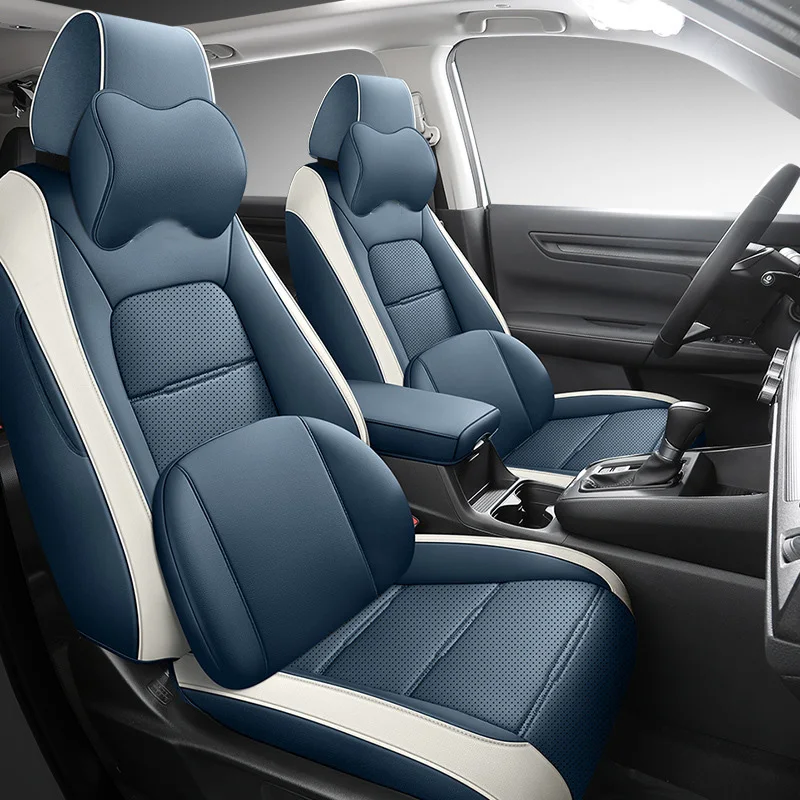 Full Covered Custom Fit Car Seat Covers For Honda CRV 2023-2026 Seat Cushion Protective Cover Breathable Auto Accessories