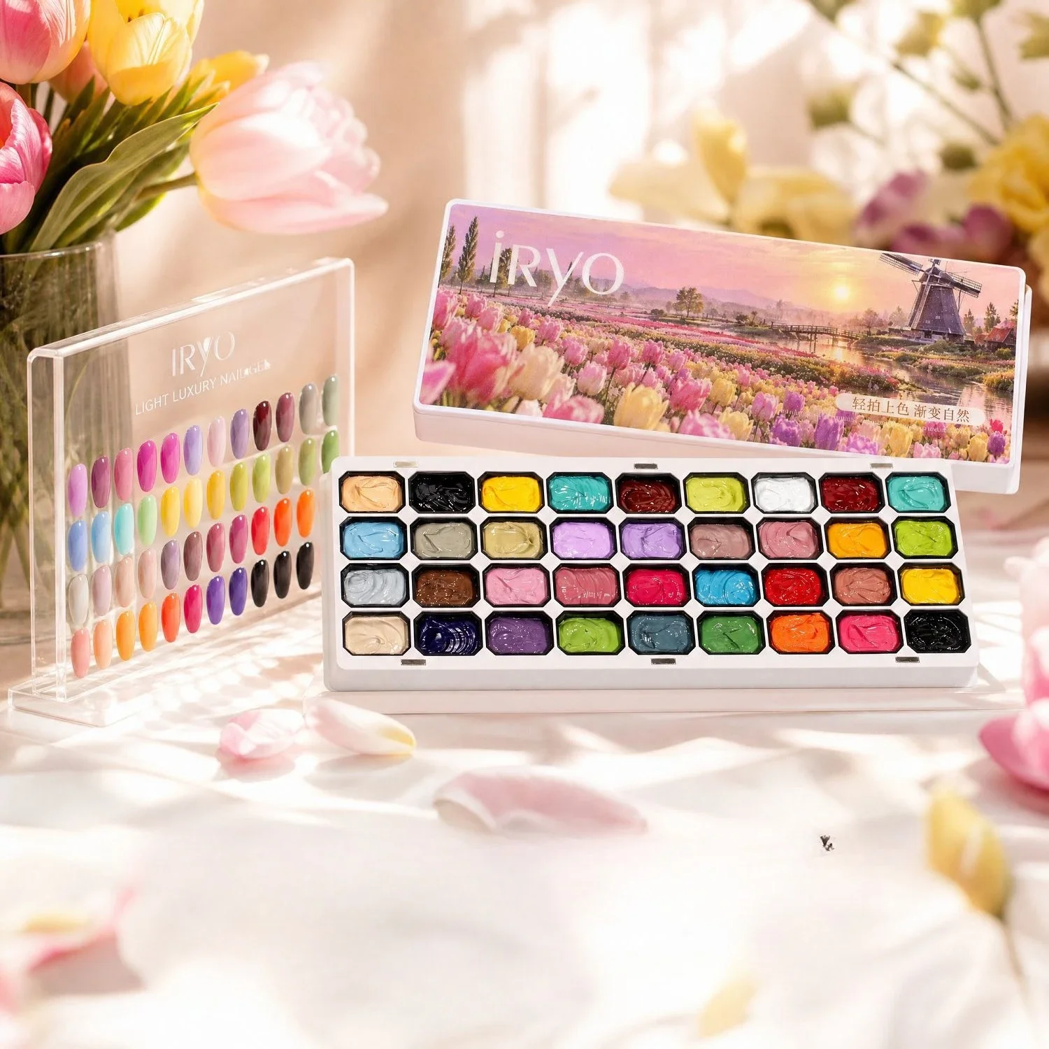 36/48Colors Wash-Free Painting Gel Nail Art Gradient Color DIY Design UV/LED Gel Quick Flower Paint Engraving Gel Nail Polish