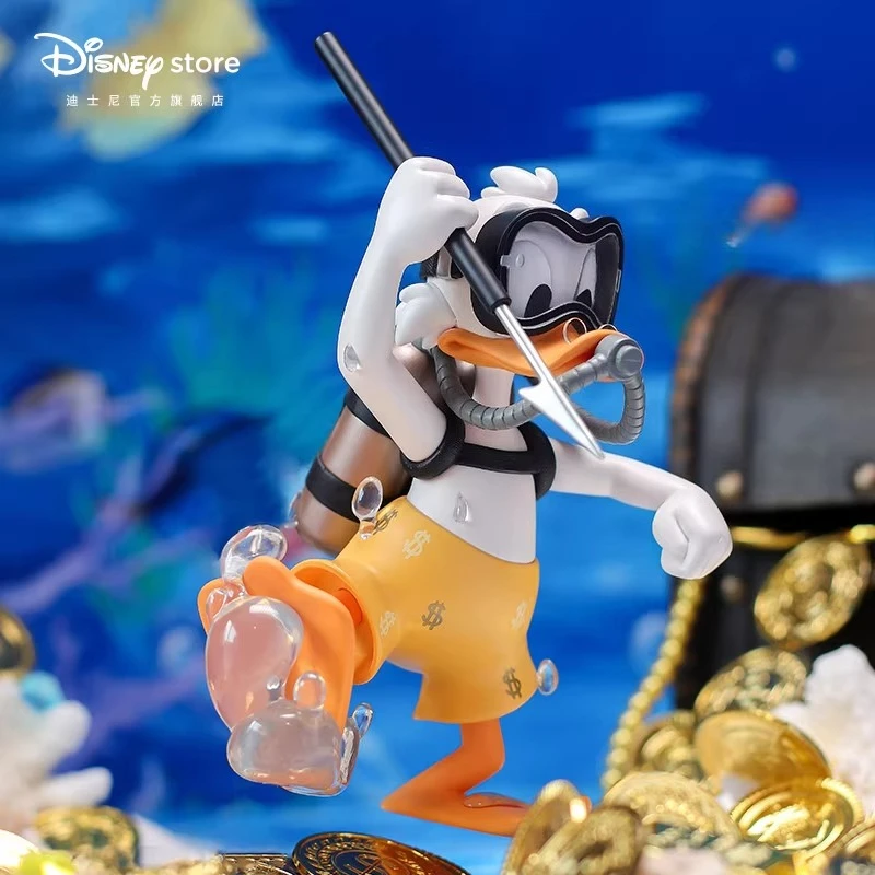 

Disney Scrooge McDuck Movable Figure Collectible Desk Ornament - A Toy Gift for Friends for Christmas, Birthday, or Halloween