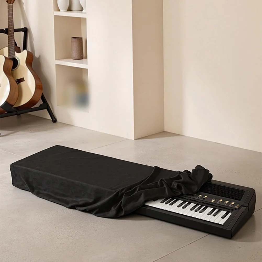 

Чехол для электронного цифрового пианино на 88 клавиш, аксессуар для музыкальных инструментов, пылезащитный, из спандекса, складной, для клавиатуры, запчасти