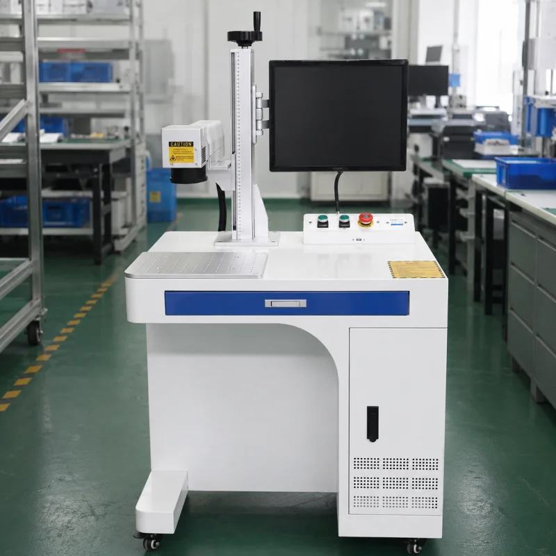 60W Metal Fiber Laser Marking Machine For Precision Metal Parts Nameplate Engraving High Contrast B2B Supplier For B2B Buyers