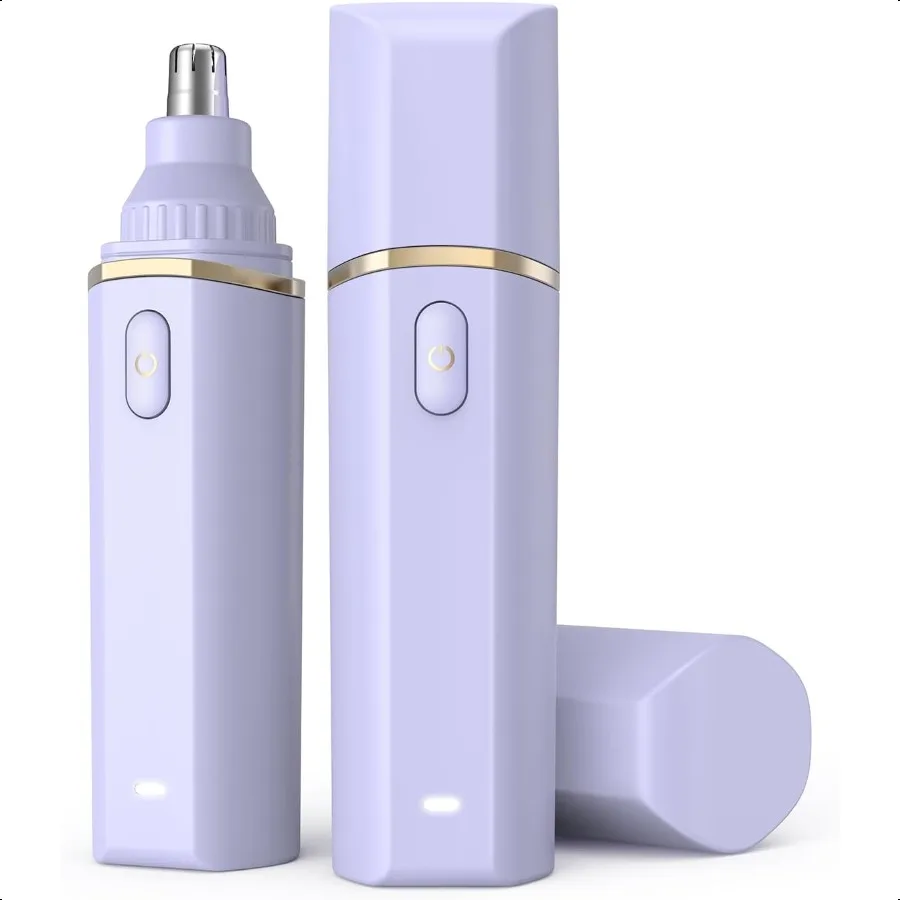 

Portable Nose Hair Trimmer TypeC Rechargeable Nose Hair Trimmer Clipper Profional Painl Trimmer for Men Women Smoother Cutting