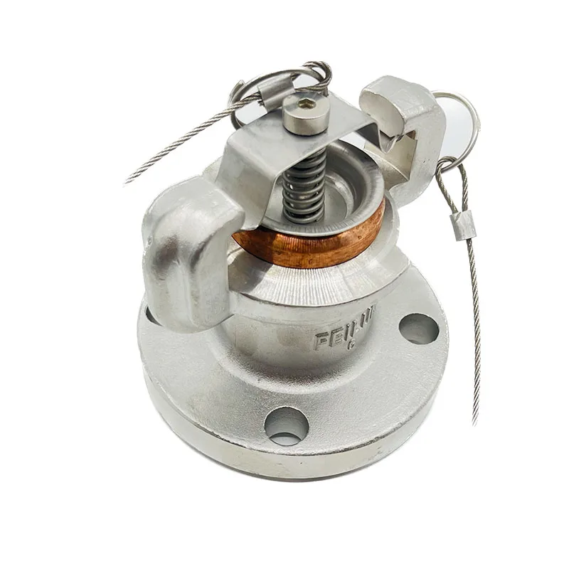 DXK-40 منفذ شحن دوار مشفر 4MPa DN40mm اتصال شفة من الفولاذ المقاوم للصدأ