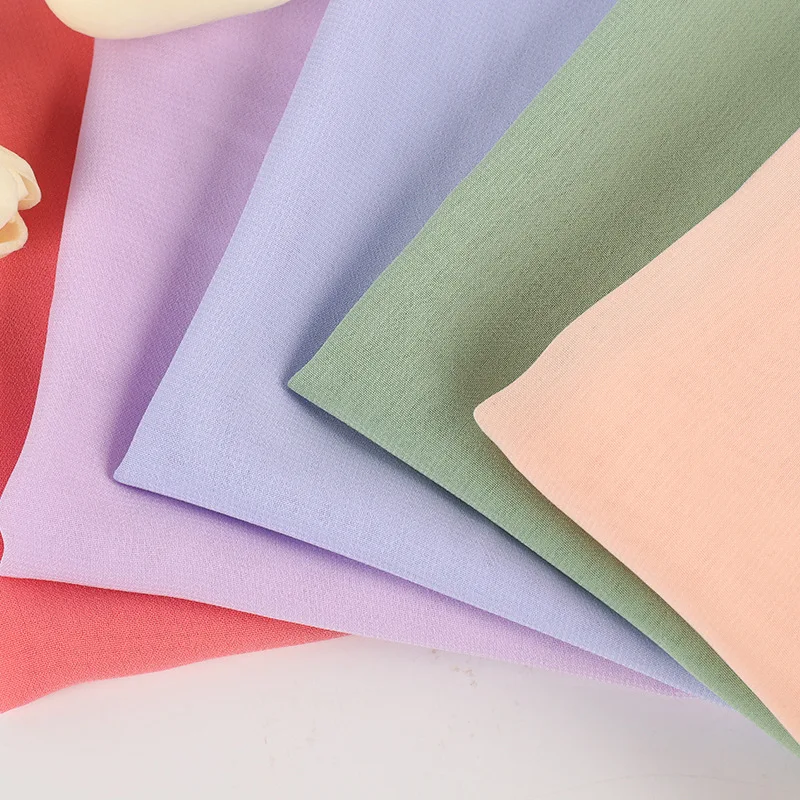 100D Chiffon Fabric 100% Polyester Plain Weave