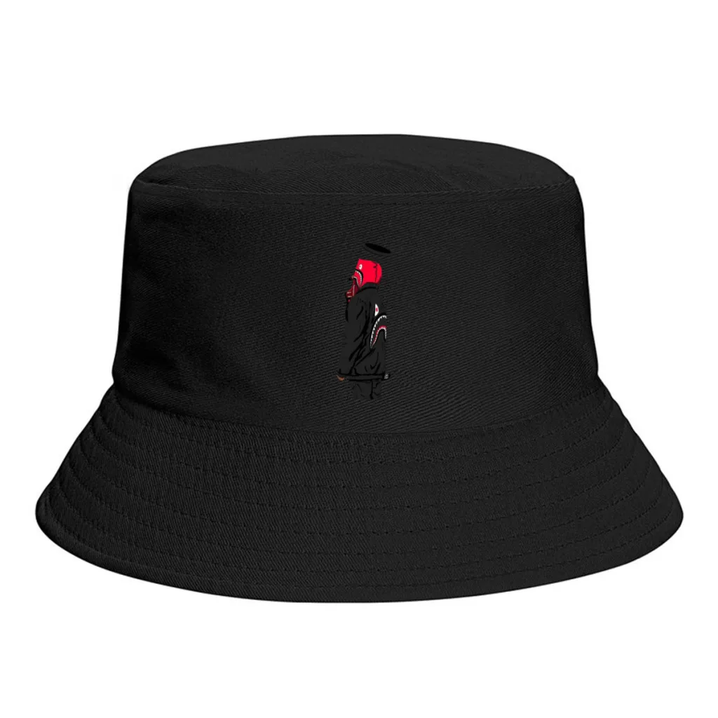 bape-3 UnisexPersonality Bucket Hats Fishermen Caps Outdoor Casual Cap Sunscreen Hat