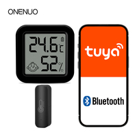 Bluetooth with/No LCD Display Indoor Hygrometer Thermometer Tuya Temperature and Humidity Sensor Support Alexa Google Assistant