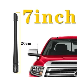 7INCH Car Roof Antenna FM For Tundra Chevrolet GMC Dodge Ram Ford F150 Simple Car Modification Antenna For Jeep JK/JL 2007-2022