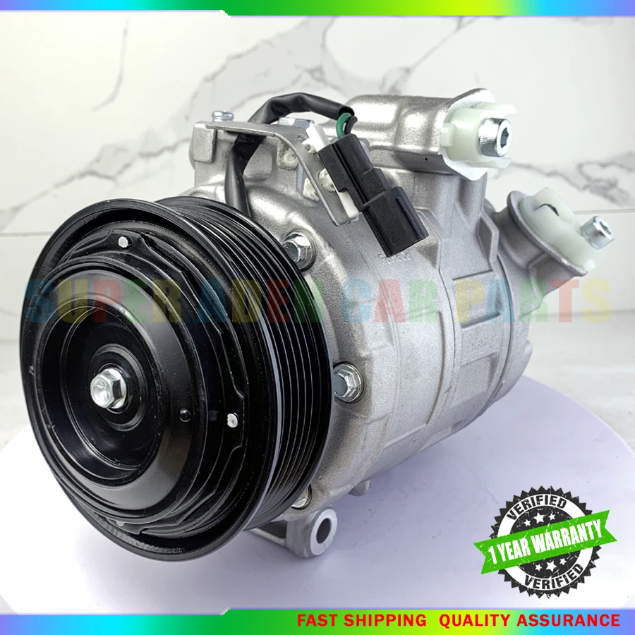 For Ford AC Compressor Explorer 3.5L V6 Gas 2011-2019 Police Interceptor Utility 7SBH17C EB5319D629A BB5319D629DB EB5Z19703B