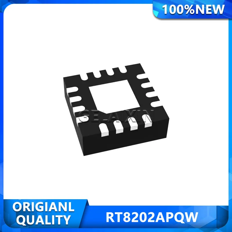 

5PCS RT8202APQW QFN16 RT8202APQ RT8202AP RT8202A RT8202 8202 100%Original genuine product