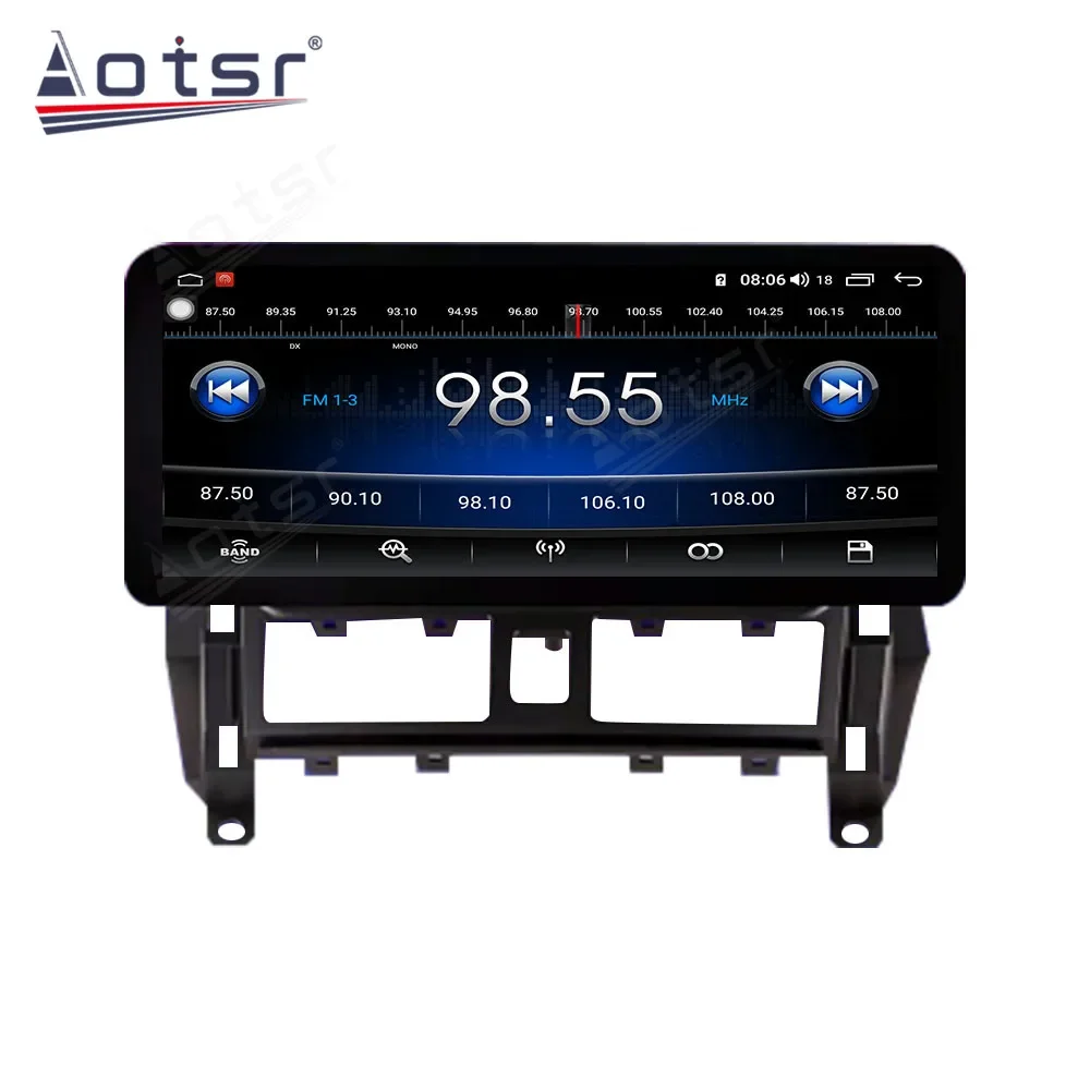 Car Radio Android 12 Bluetooth GPS CarPlay Central Multimedia Stereo Head Unit for Nissan Teana 2004-2007 Player