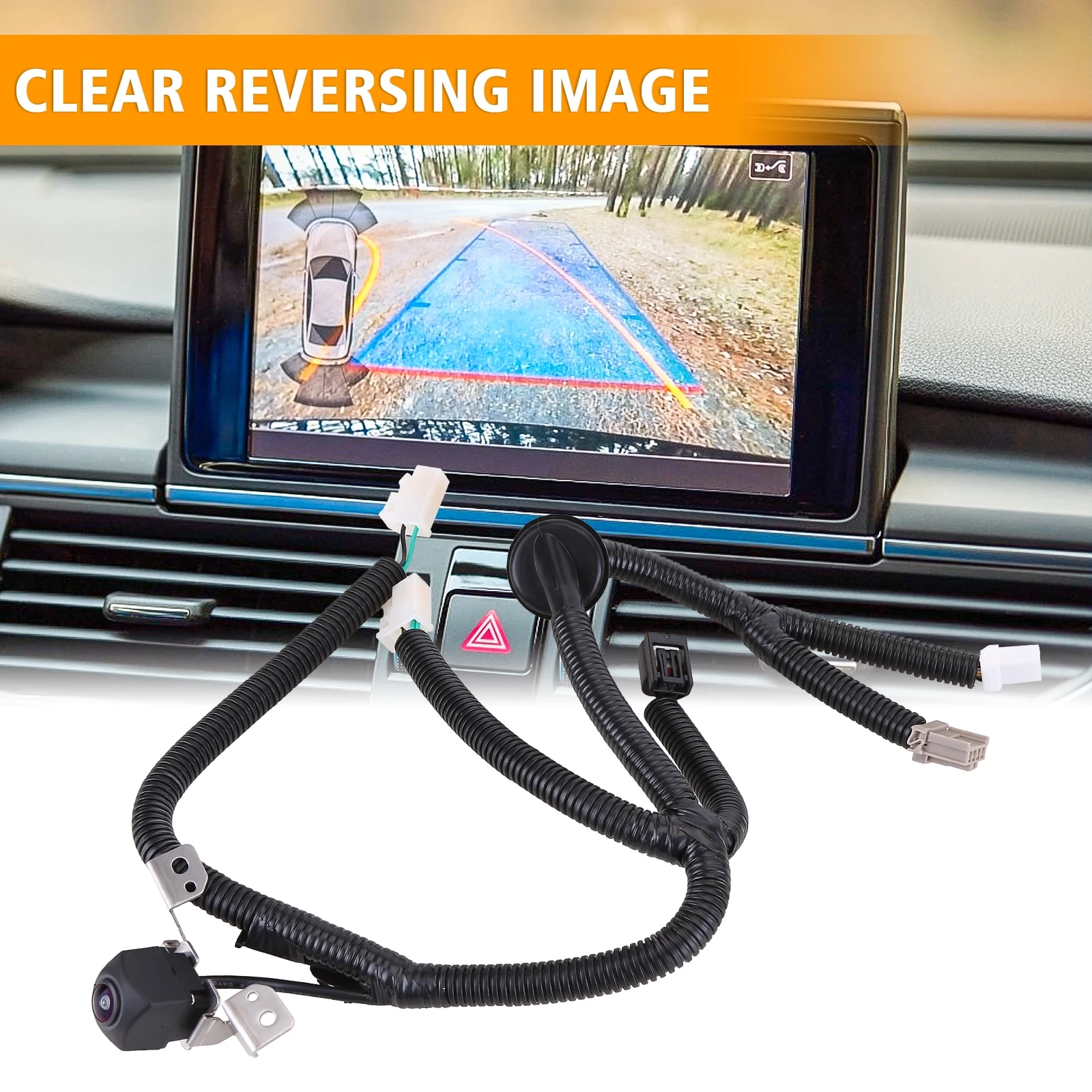 

39530SZAA01 Rear View Camera Backup Camera Compatible for Pilot W/o Wide-angle 2012-2015