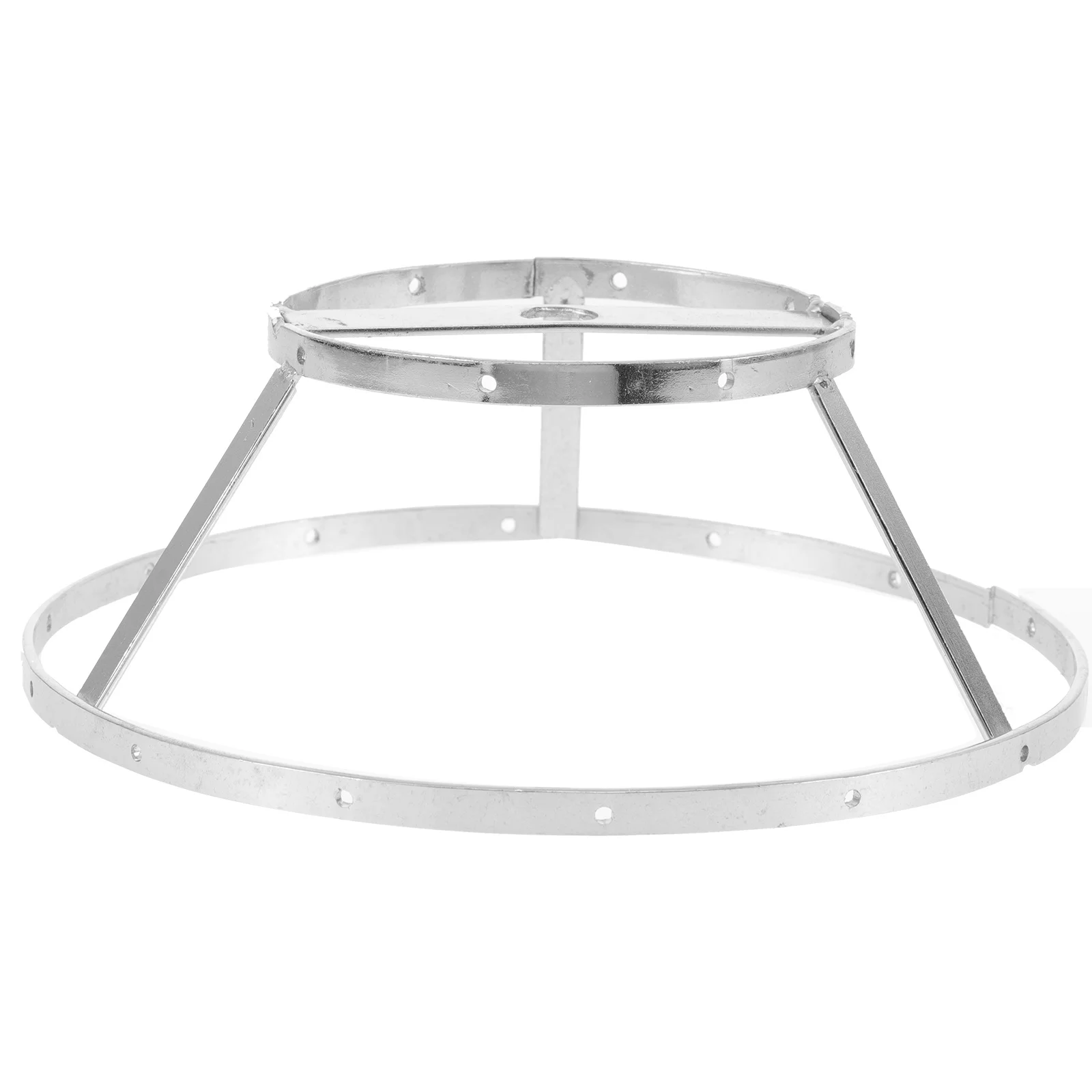 

DIY Lampshade Frame Metal Wire Lamp Shade Bracket Sturdy Decorative Easy Install Chandelier Holder Shells Chandelier Frame