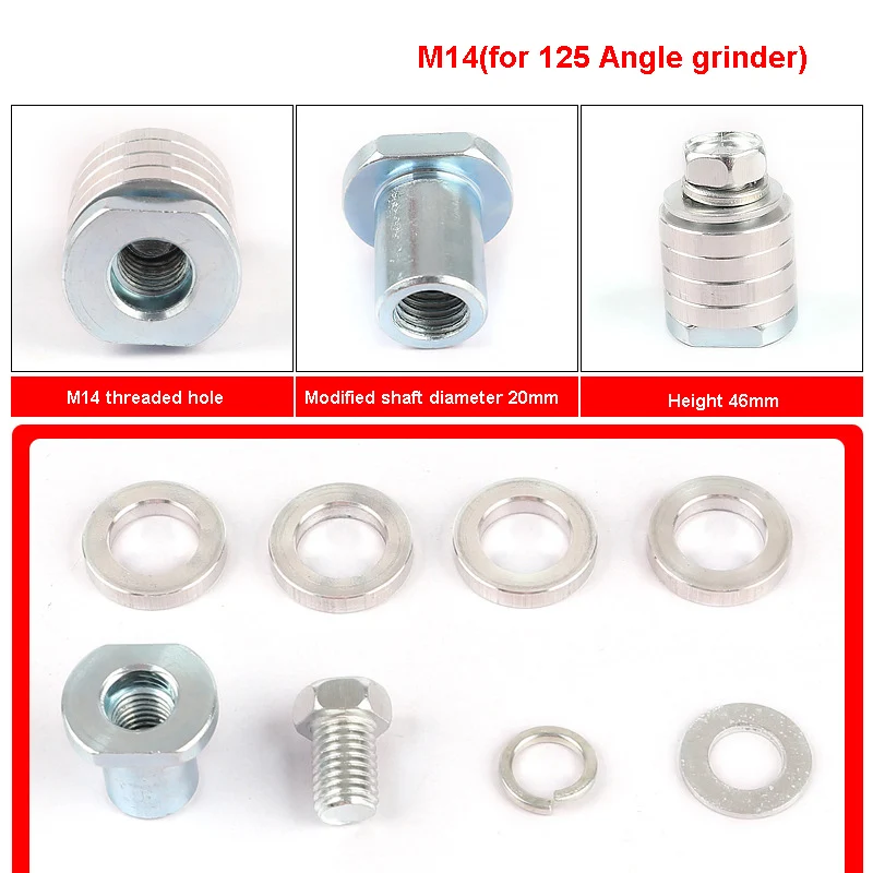 

Угловая шлифовальная машина, модификация канавок M10 M14, угловая шлифовальная машина для обработки канавок, адаптер, конверсионная головка, долбежная канавка