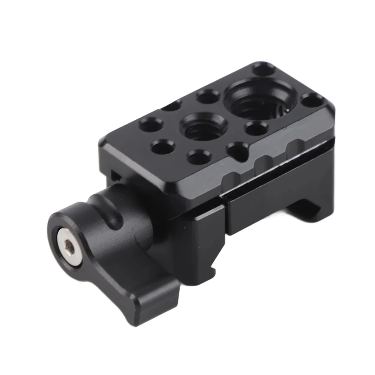 

2025 + зажим, быстроразъемный фиксатор с резьбой 1/4 дюйма, 3/8 дюйма, крепление для холодного башмака, клетка для камеры, аксессуары для расширения