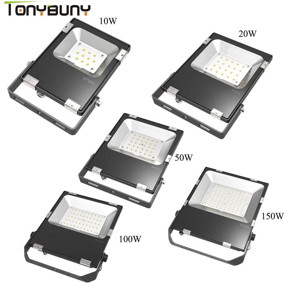 

SMD Chip 10W 20W 30W 50W Led Flood Light SMD 100W 150W 200W Led Floodlight Brightness Outdoor building decoration Lighting