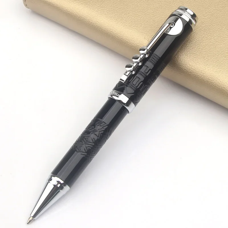 إصدار محدود من الشخصيات الرائعة مايلز ديفيس مع نمط جاز محفور بشكل جيد، أقلام حبر جاف متعددة لا تُنسى