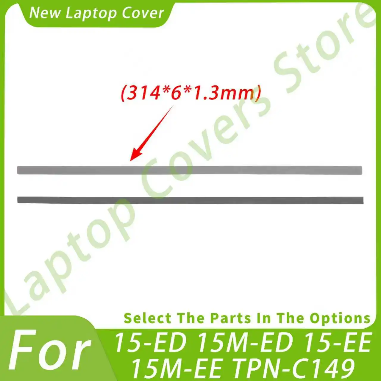 

Rubber Feet On Bottom For For 15-ED 15M-ED 15-EE 15M-EE TPN-C149 silver/Brown rubber Feet Pad Accessories Repair