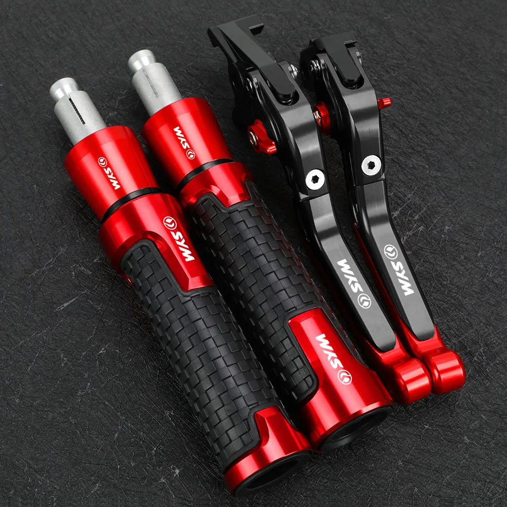 

Motorcycle Foldable Brake Clutch Levers 22MM 24MM Handlebar Knobs Handle Grips Ends For SYM MAXSYM 400i 600i MAX 400 600